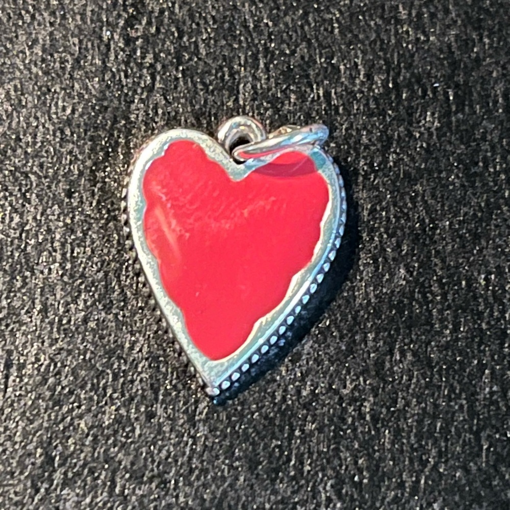 James Avery beautiful enamel ❤️ charm